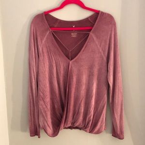 American eagle soft and sexy long sleeve shirt